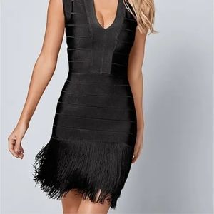 Black cocktail style dress